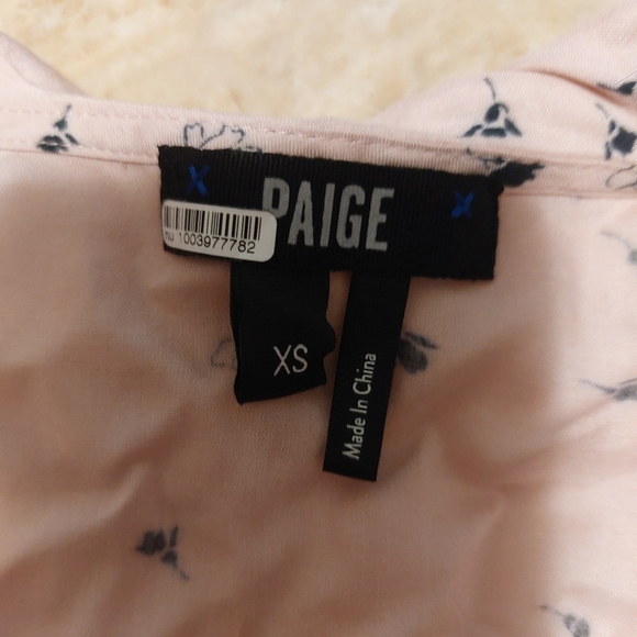 Paige blouse nwot size XS - Picture 5 of 5